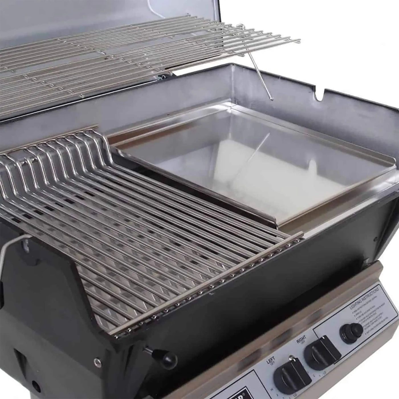 Broilmaster P3X Super Premium Cast Aluminum Gas Grill With Flare Busters, Griddle And Smoker Shutter (SAK98194) by SAKSBY WHOLESALE
