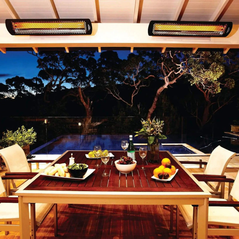 Bromic Heating Tungsten Smart-Heat™ 44-Inch 2000W Single Element 240V Electric Infrared Patio Heater [BH0420030] (SAK48513) by SAKSBY WHOLESALE