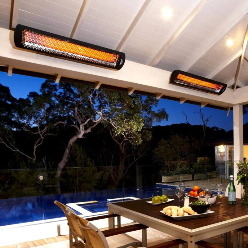 Bromic Heating Tungsten Smart-Heat™ 44-Inch 2000W Single Element 240V Electric Infrared Patio Heater [BH0420030] (SAK48513) by SAKSBY WHOLESALE