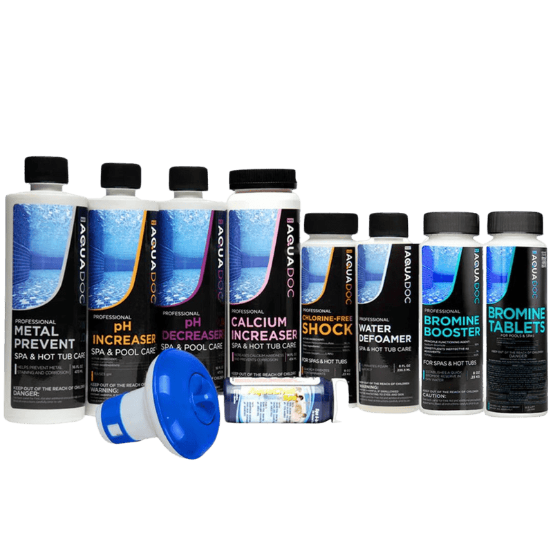 Bromine Hot Tub Starter Kit by AquaDoc