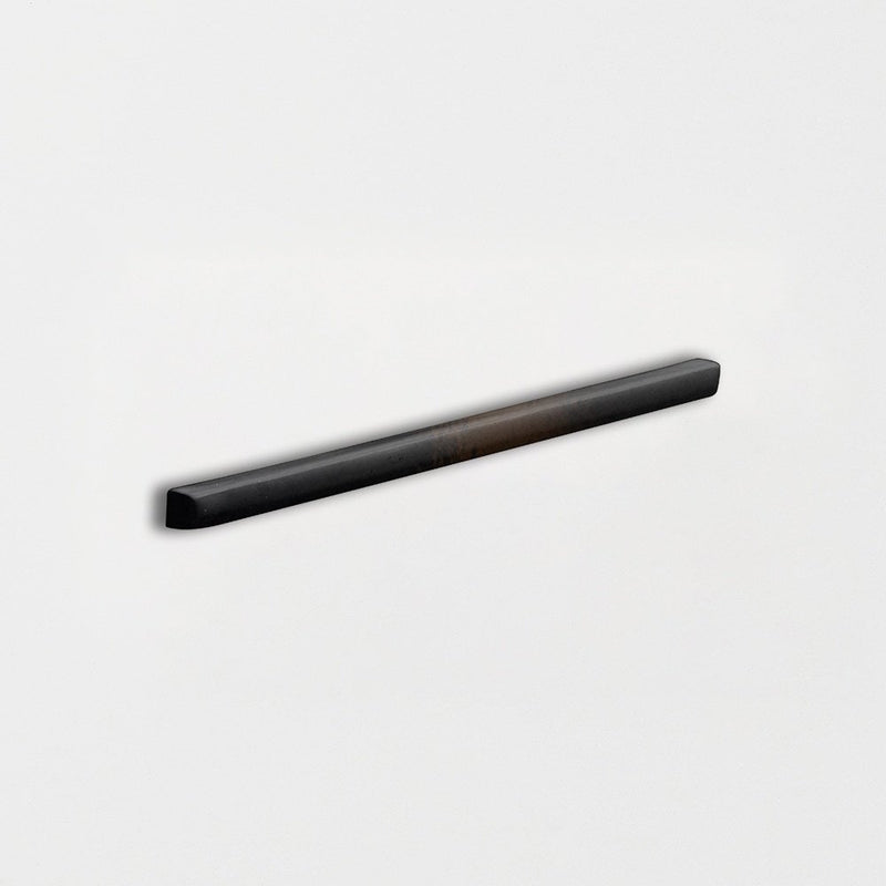 Ebony Multi Finish Edge Trim Ceramic Moldings 3/8x6 Ceramic Multi Finish 2x6 Moldings