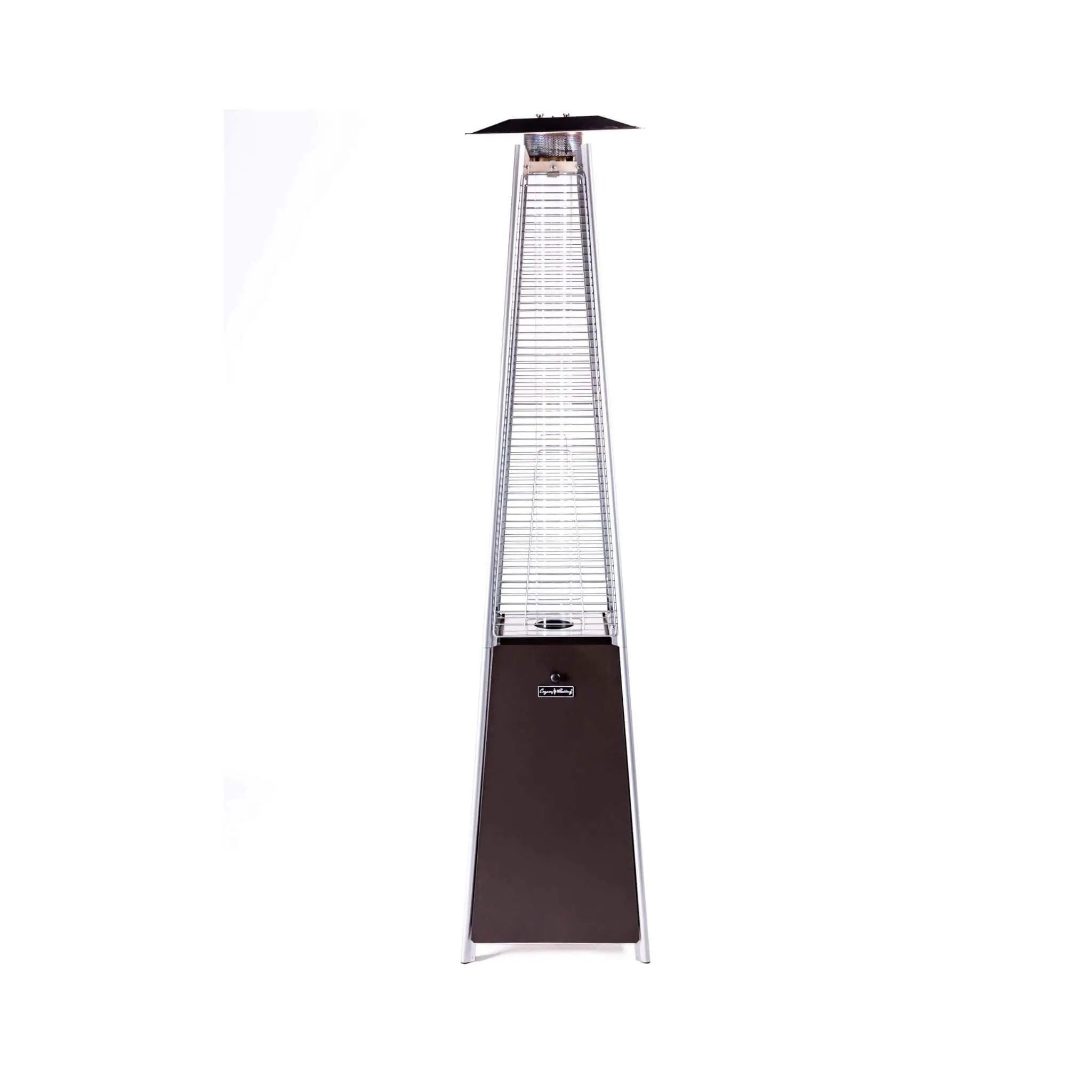 Legacy Heating Commercial Bronze Quartz Glass Tube Patio Outdoor Propane Heater For Backyards, Decks And Restaurants (SAK89210) by SAKSBY WHOLESALE