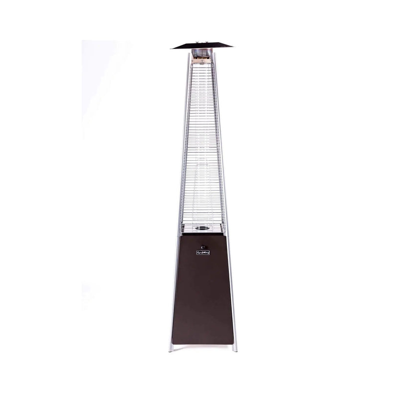 Legacy Heating Commercial Bronze Quartz Glass Tube Patio Outdoor Propane Heater For Backyards, Decks And Restaurants (SAK89210) by SAKSBY WHOLESALE