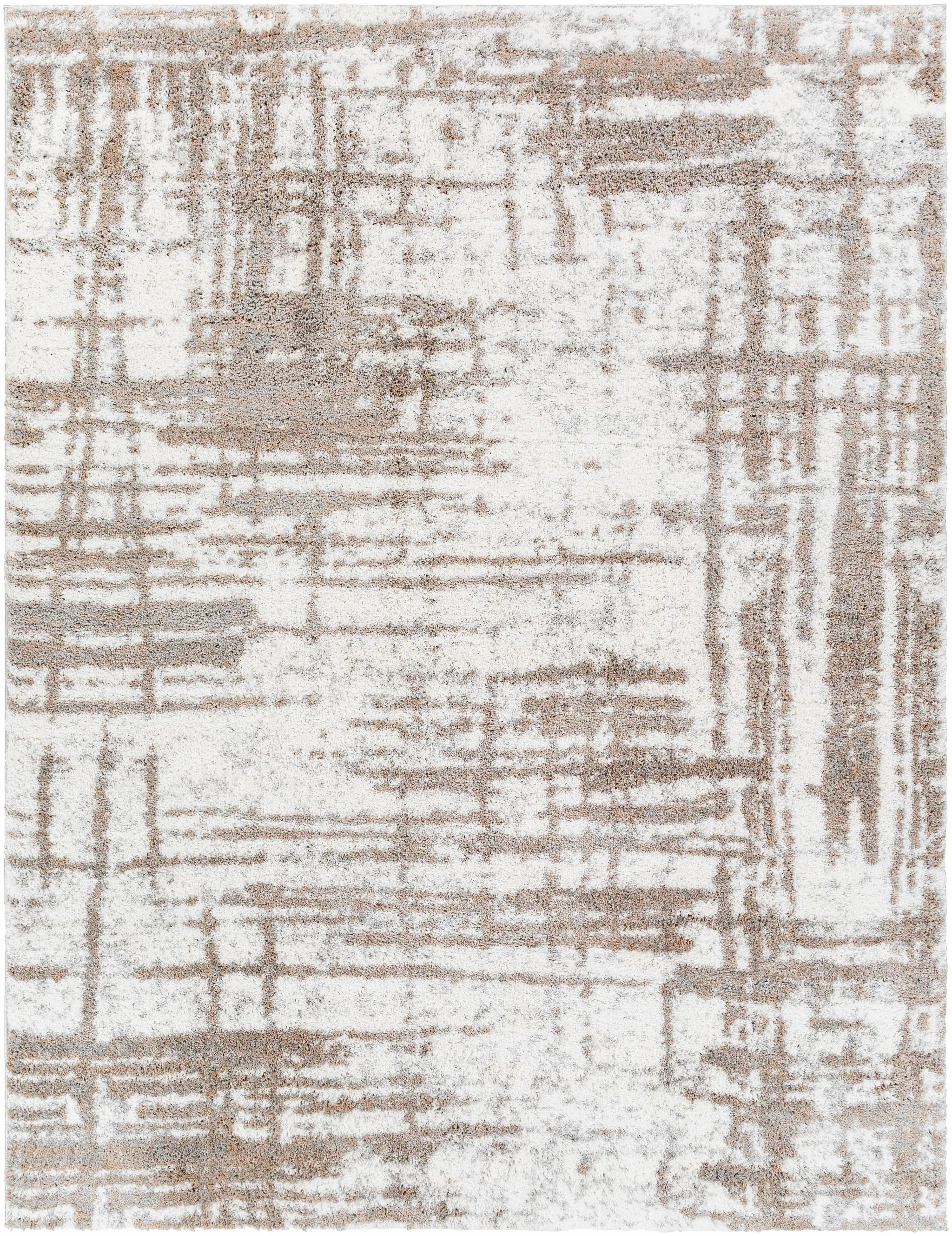 Broulee Abstract Striped Plush Rug by Boutique Rugs