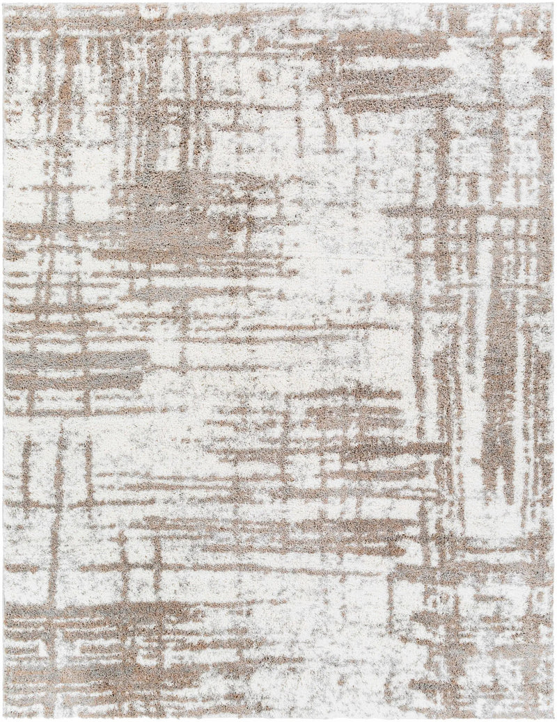 Broulee Abstract Striped Plush Rug by Boutique Rugs
