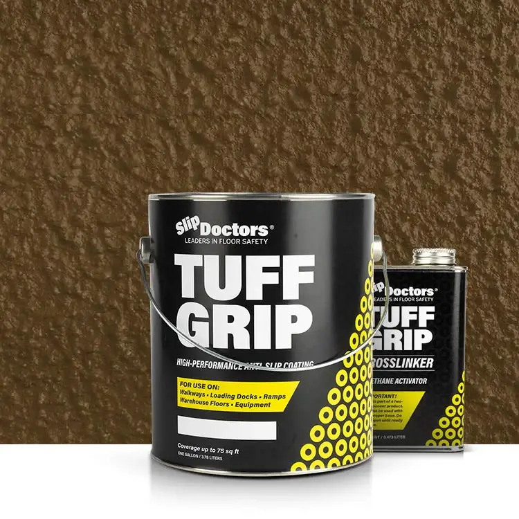 Tuff Grip or Tuff Grip Extreme - Aggressive Traction Non-Skid Floor Paint by SlipDoctors