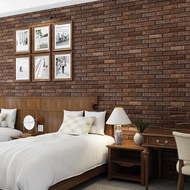 Brown Natural Subway Terracotta Tiles 2 5/8x9 5/8 room scene