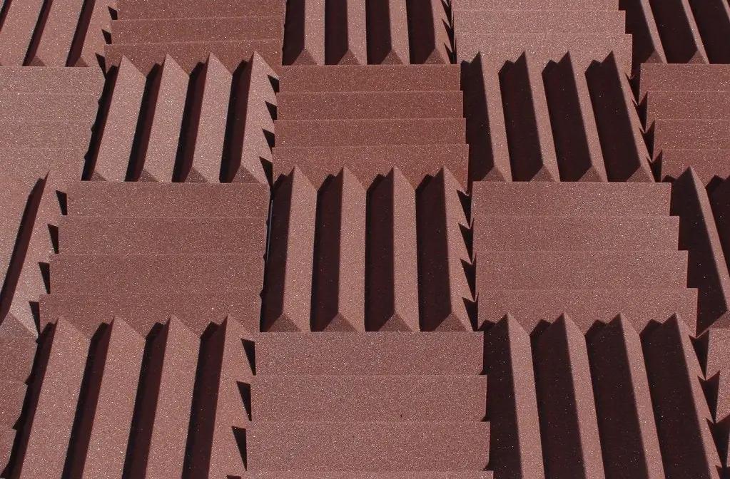 3 Inch Acoustic Foam Wedge Style Panels - 13 Color Options by SoundAssured