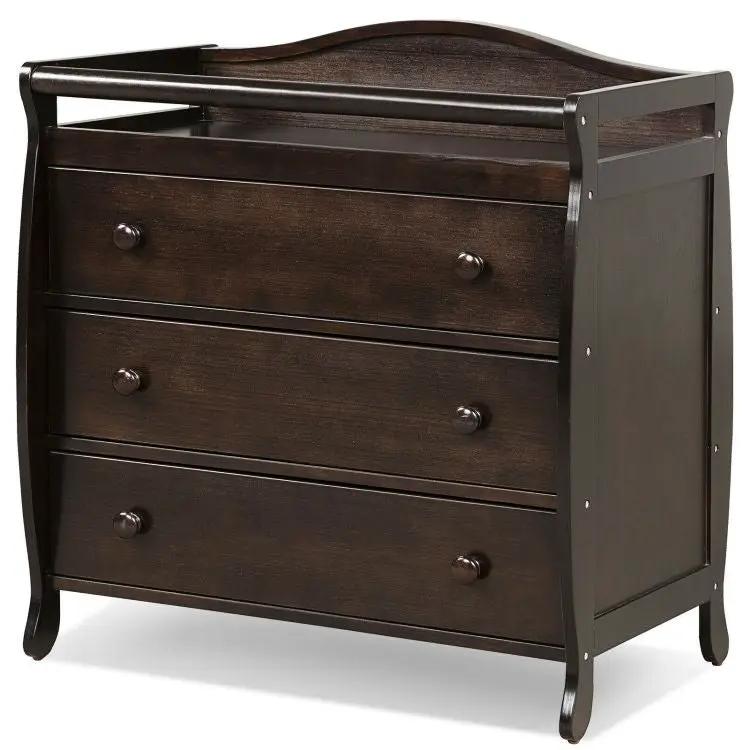 Baby Changing Table Infant Diaper with 3 Drawers and Safety Belt by DirectDeals