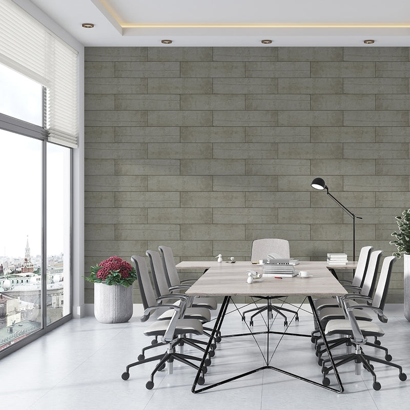 Brune Cafe Glazed Wood Look Porcelain Tiles 6x24 Porcelain Glazed 6x24 Tiles — 2