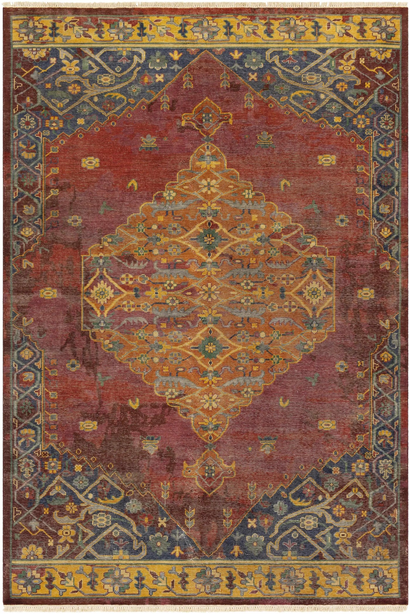 Brush Premium Handmade Wool Rug - Clearance by Boutique Rugs