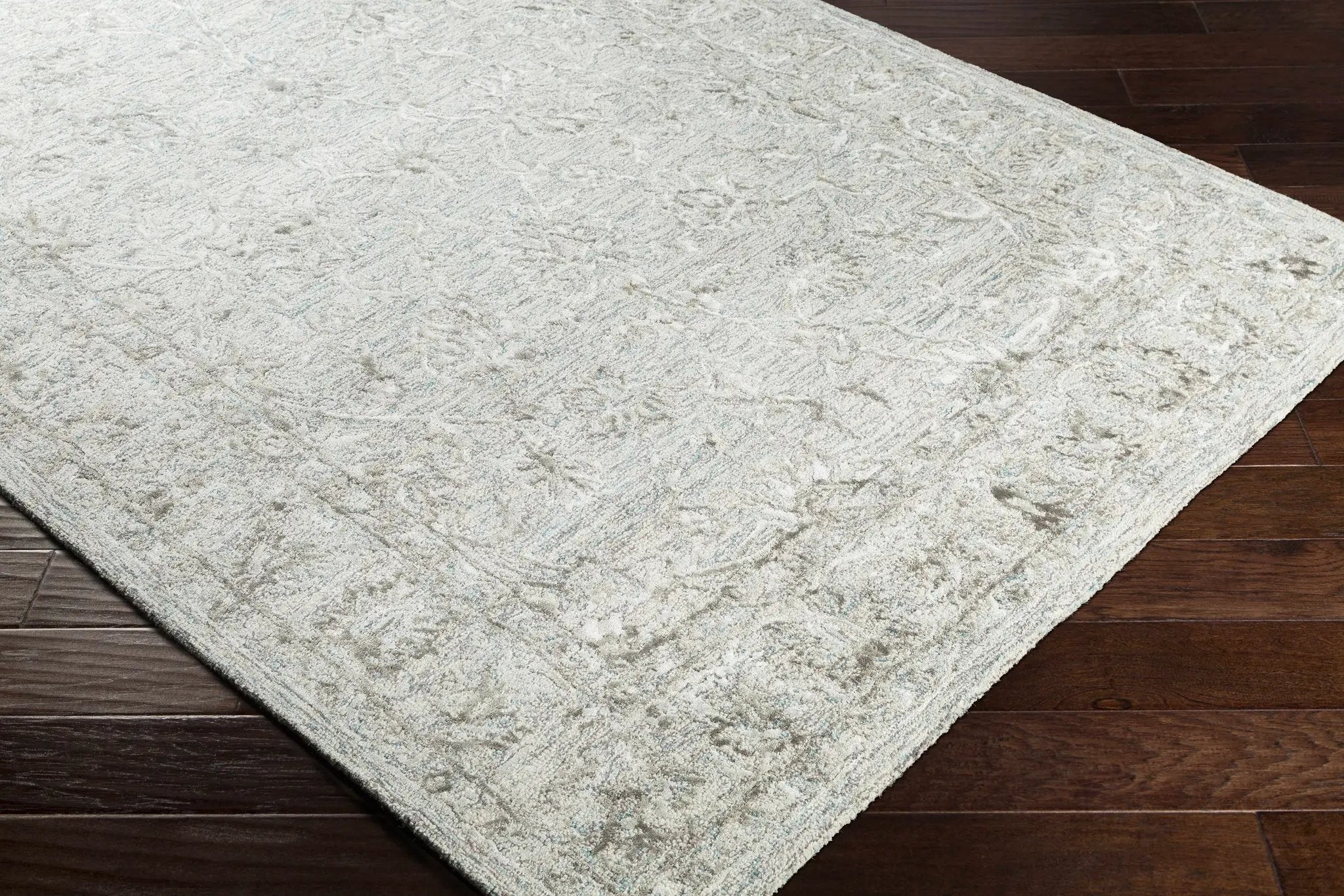 Browning Wool & Faux Silk Rug by Boutique Rugs