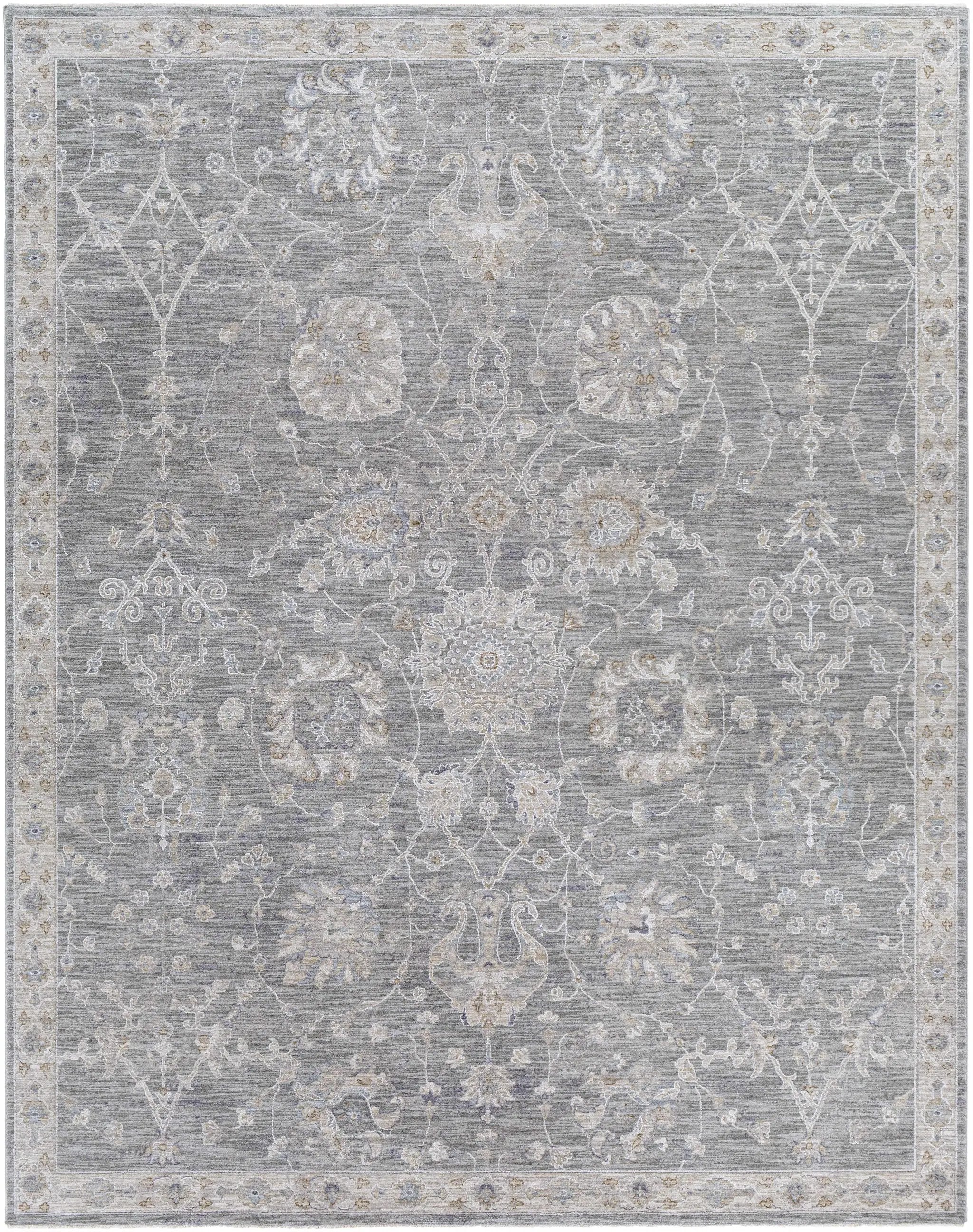 Monterey Gray Thick Luxe Persian Rug by Boutique Rugs