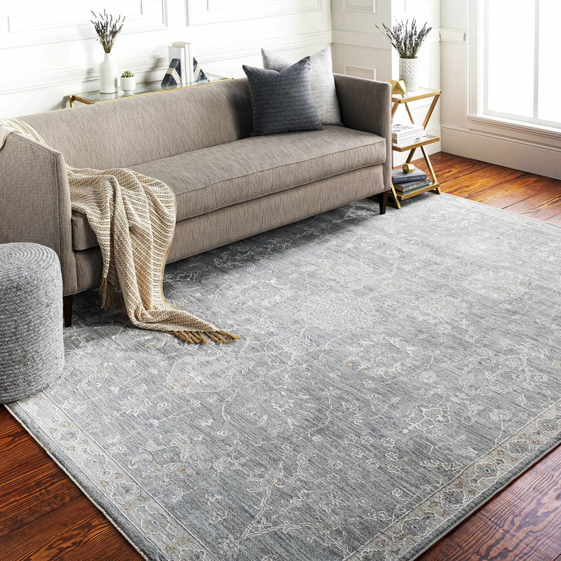 Monterey Gray Thick Luxe Persian Rug by Boutique Rugs