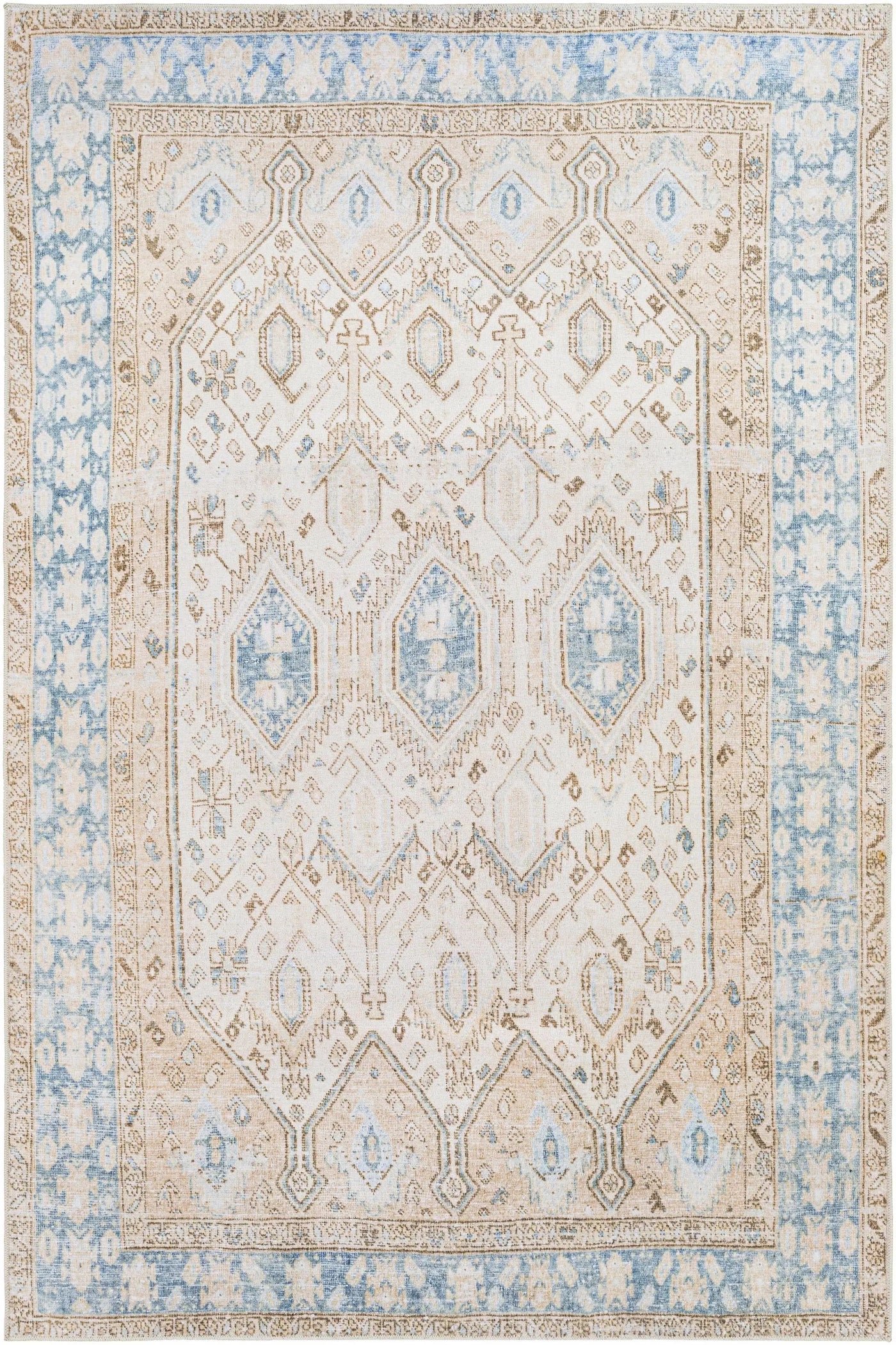 Buayan Washable Area Rug - Clearance by Boutique Rugs