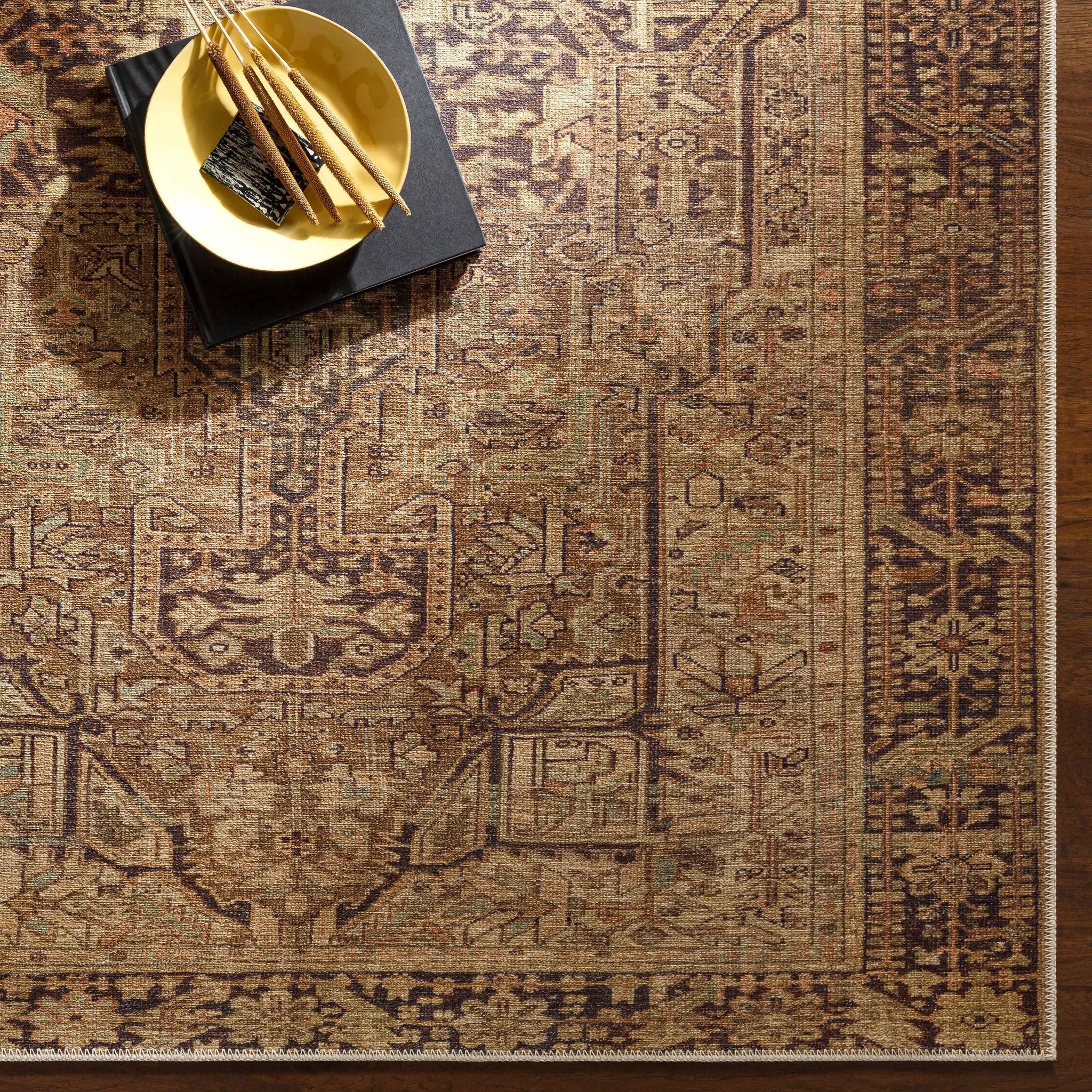 Buliran Washable Area Rug - Clearance by Boutique Rugs