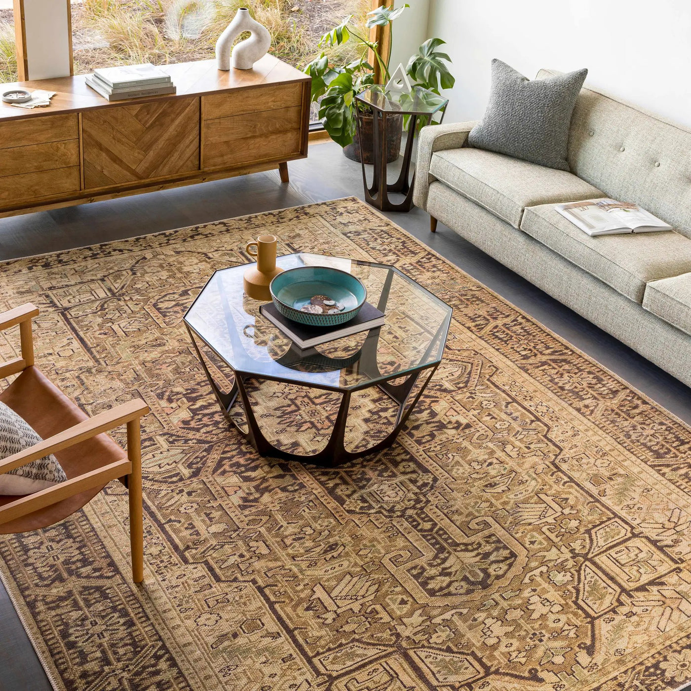Buliran Washable Area Rug - Clearance by Boutique Rugs