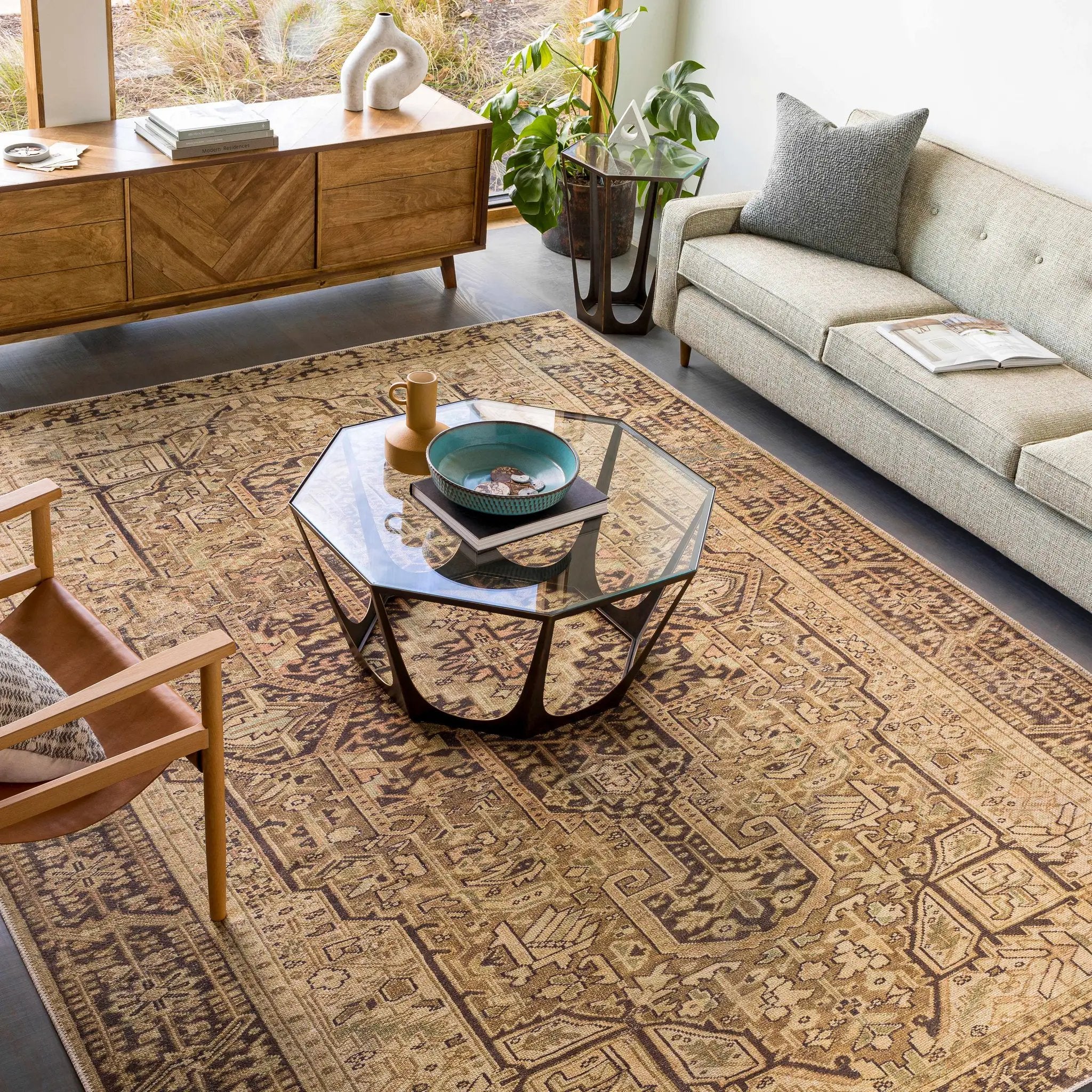 Buliran Washable Area Rug - Clearance by Boutique Rugs