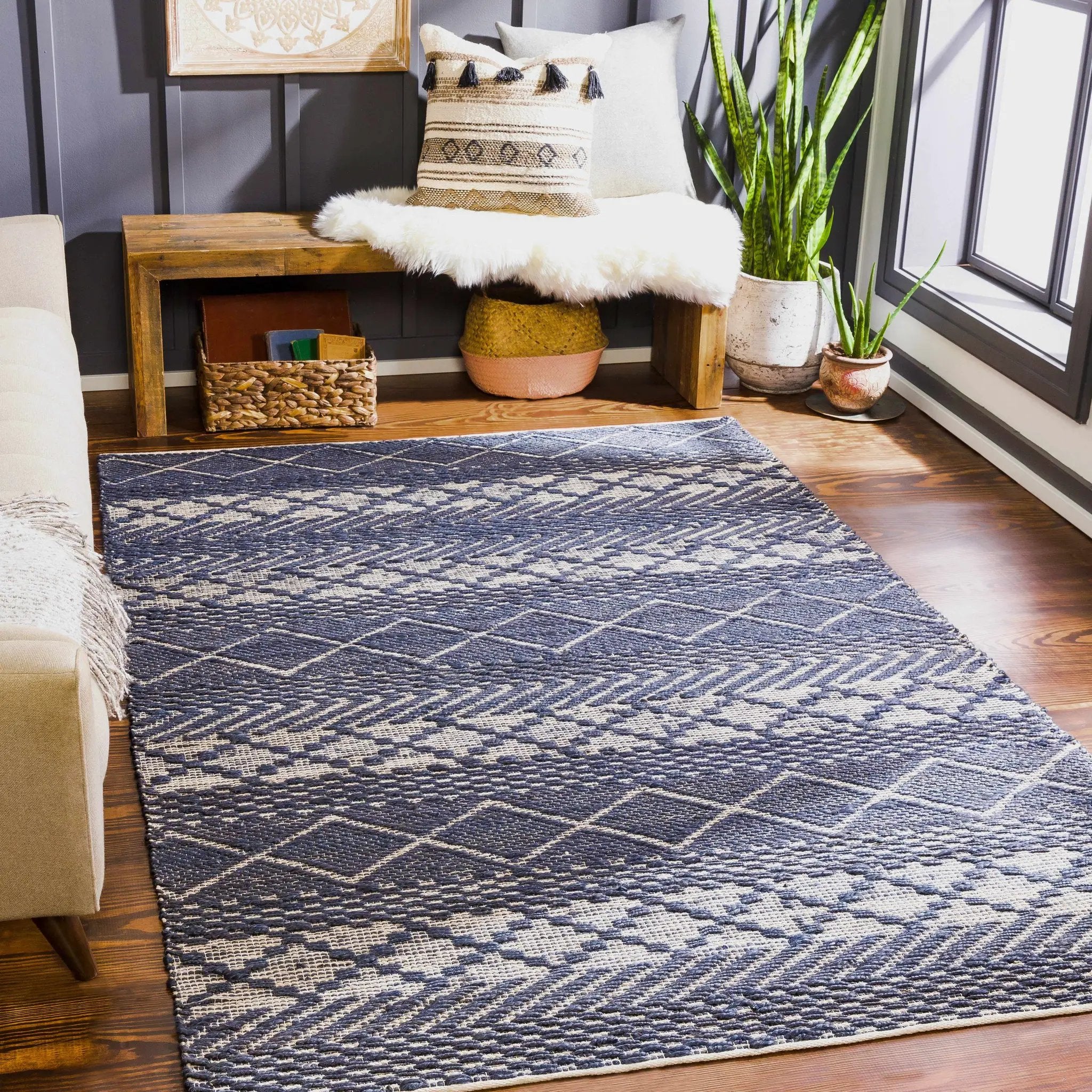 Bunclody Jute Carpet - Clearance by Boutique Rugs