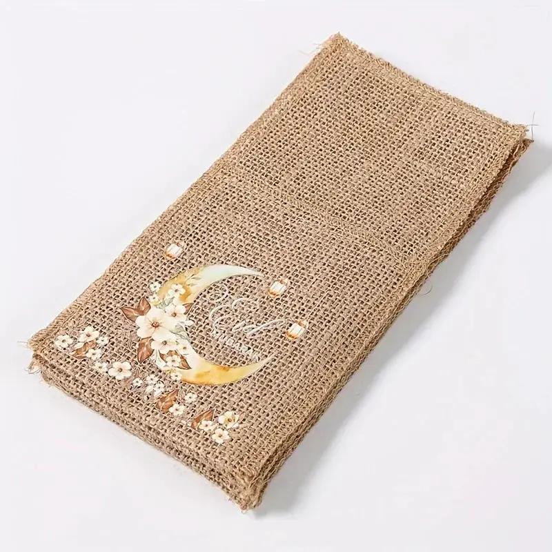 Burlap Bags - Moon Lantern Eid Decor by House Of Avana