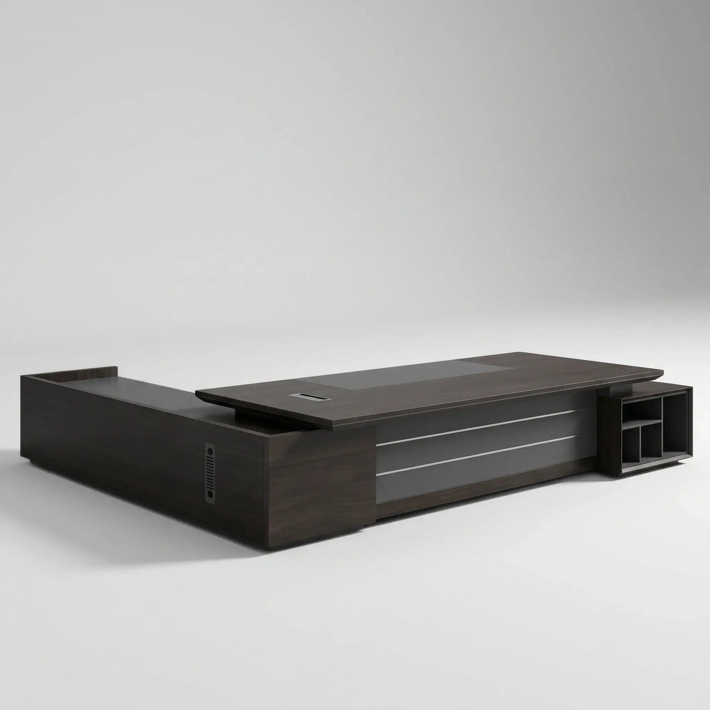 Atlas · Grand L-Shaped Executive Desk by Arc Grove