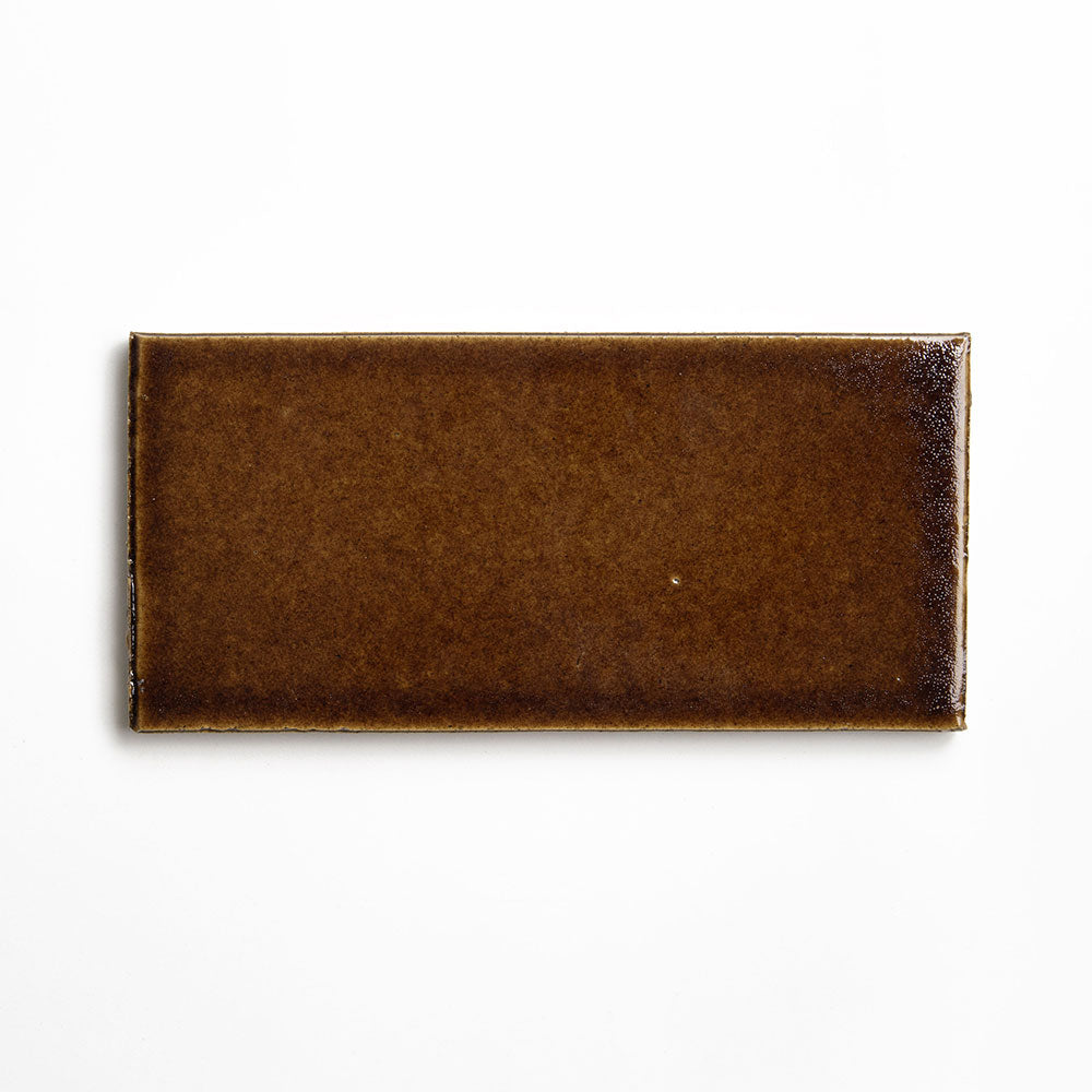 Burnt Caramel Glossy Ceramic Tiles 3 5/8x7 5/8 Ceramic Glossy 4x8 Tiles