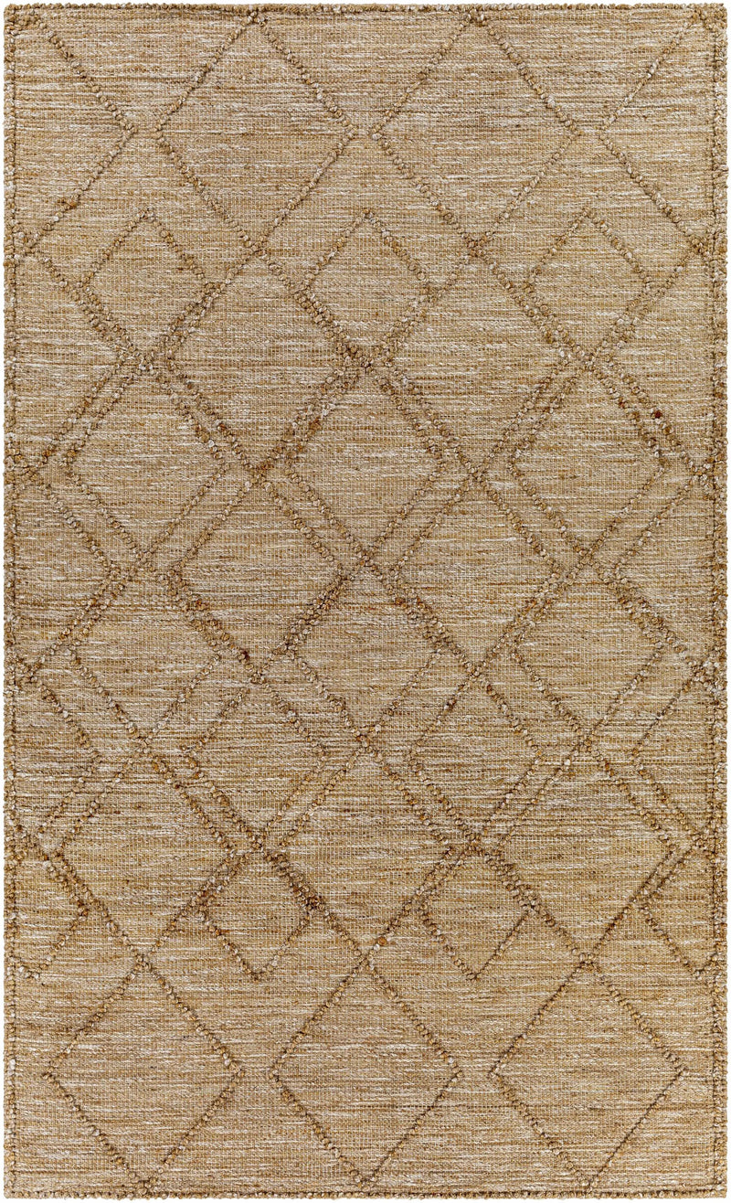 Buse Hand Woven Beige Area Rug - Clearance by Boutique Rugs
