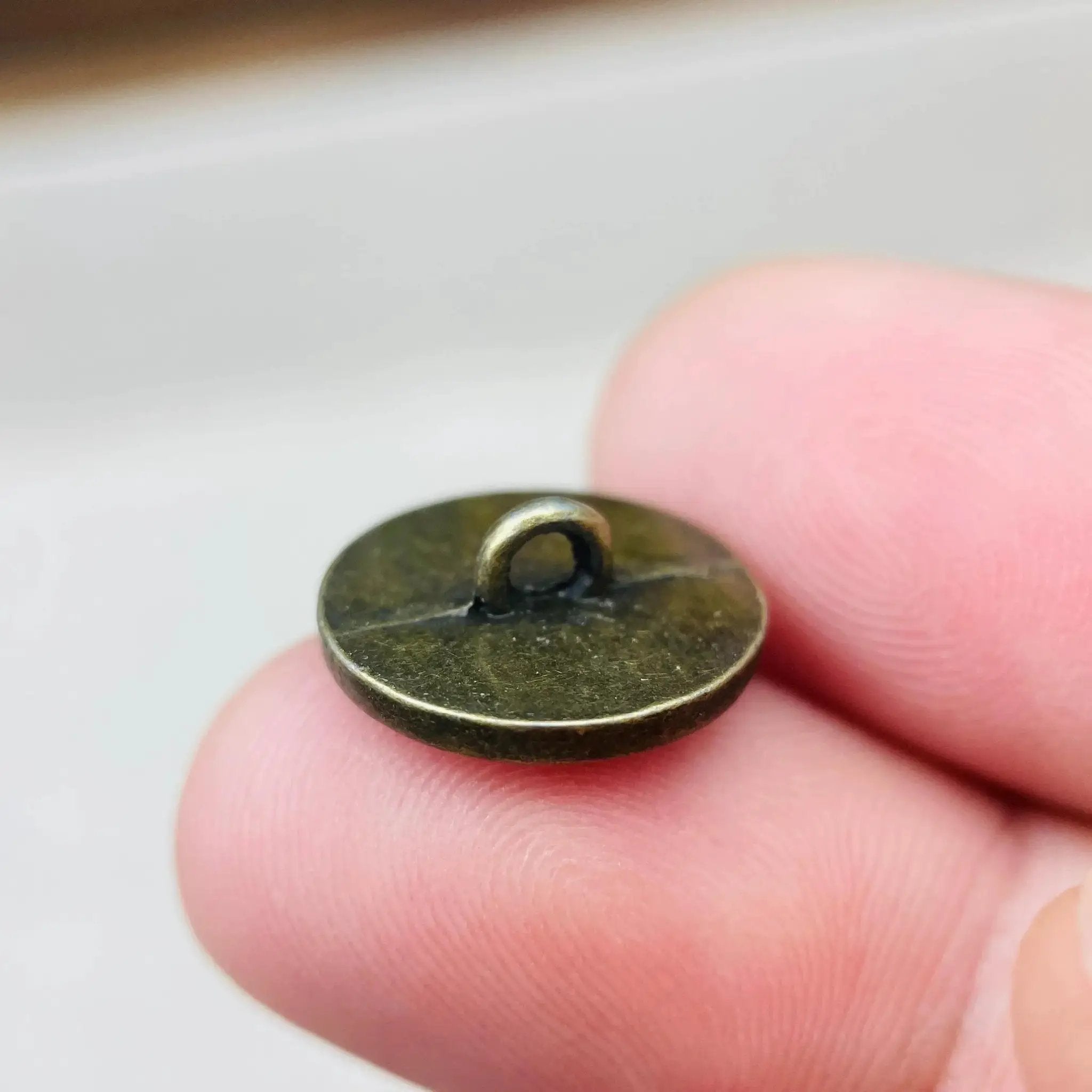 Button - Vintage Bronze 15mm by House Of Avana