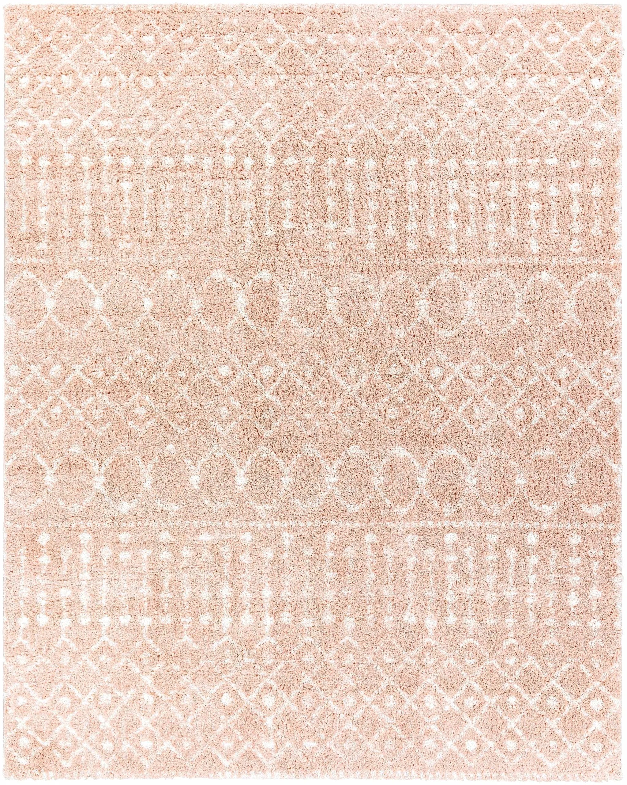 Blush Plush Area Rug by Boutique Rugs
