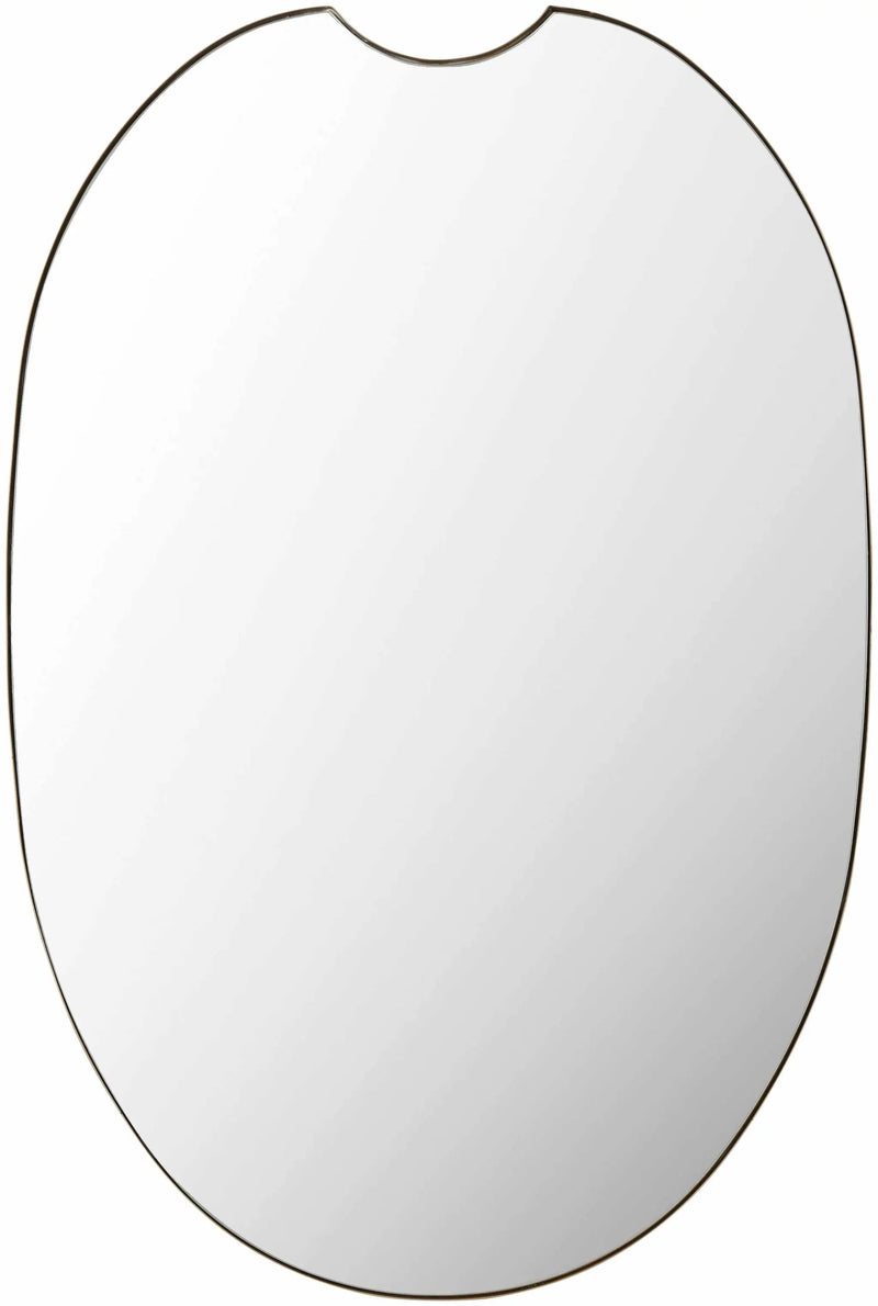 Escaudain Contemporary Gold Mirror - Clearance by Boutique Rugs