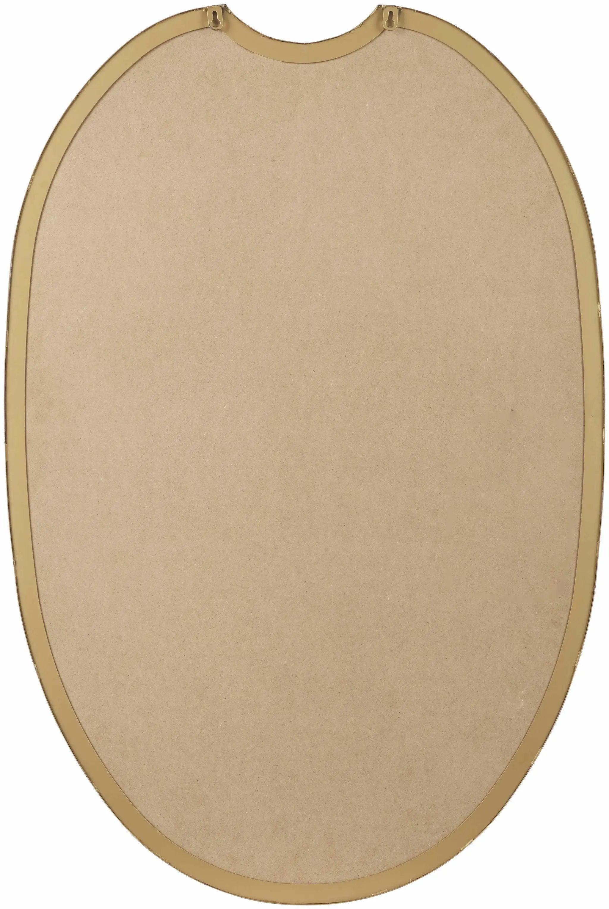 Escaudain Contemporary Gold Mirror - Clearance by Boutique Rugs
