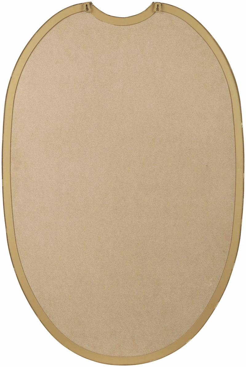 Escaudain Contemporary Gold Mirror - Clearance by Boutique Rugs