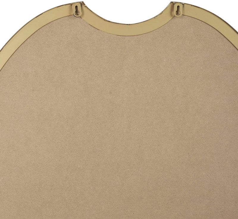 Escaudain Contemporary Gold Mirror - Clearance by Boutique Rugs