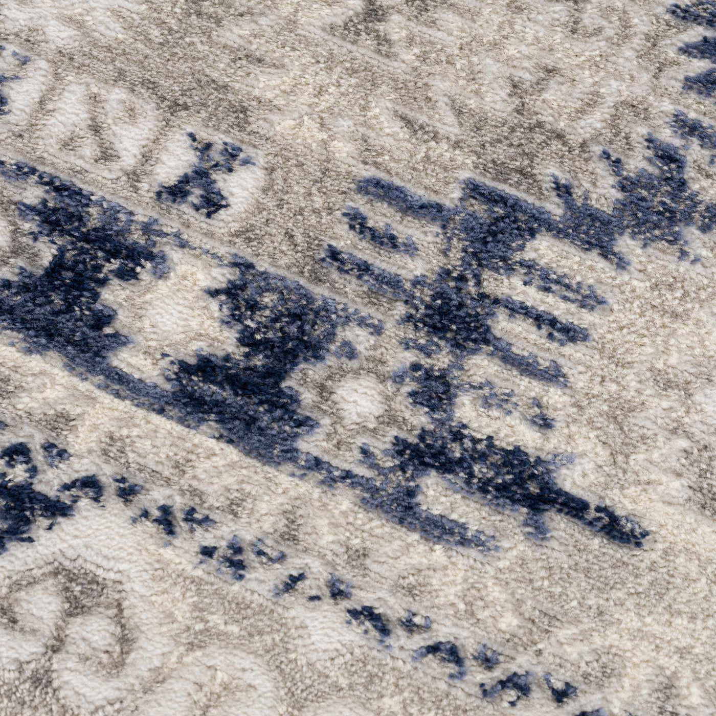 Bindi Navy Area Rug - Clearance by Boutique Rugs