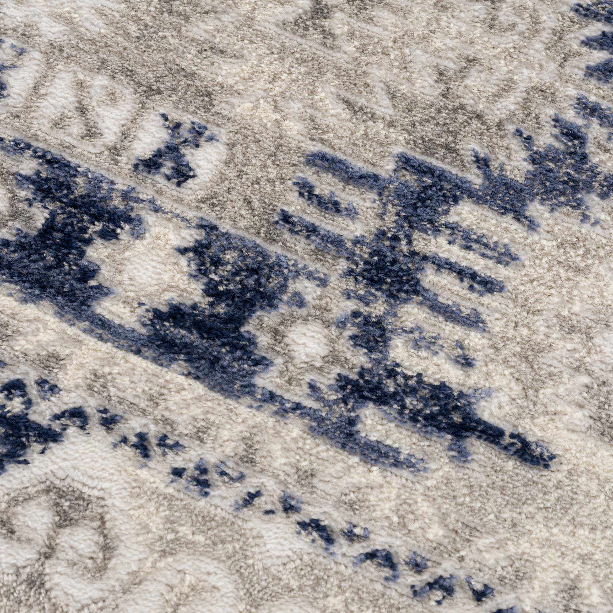 Bindi Navy Area Rug - Clearance by Boutique Rugs