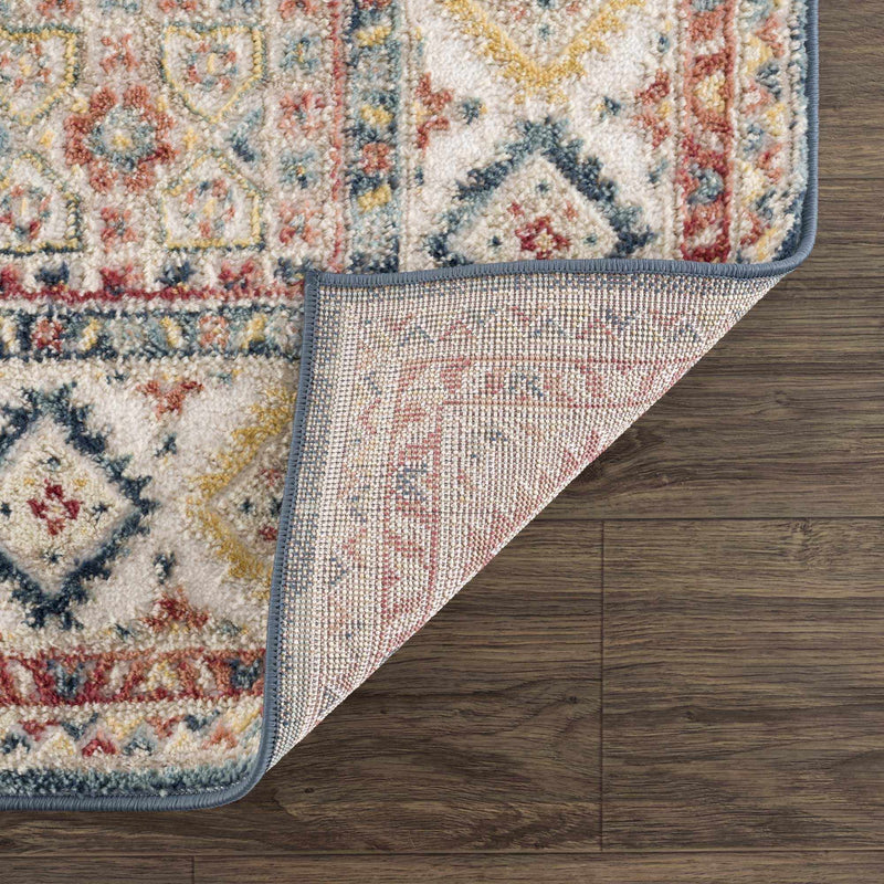 Brend Rust Medallion Area Rug - Clearance by Boutique Rugs