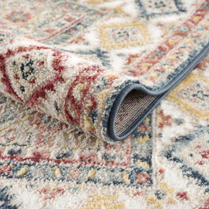 Brend Rust Medallion Area Rug - Clearance by Boutique Rugs