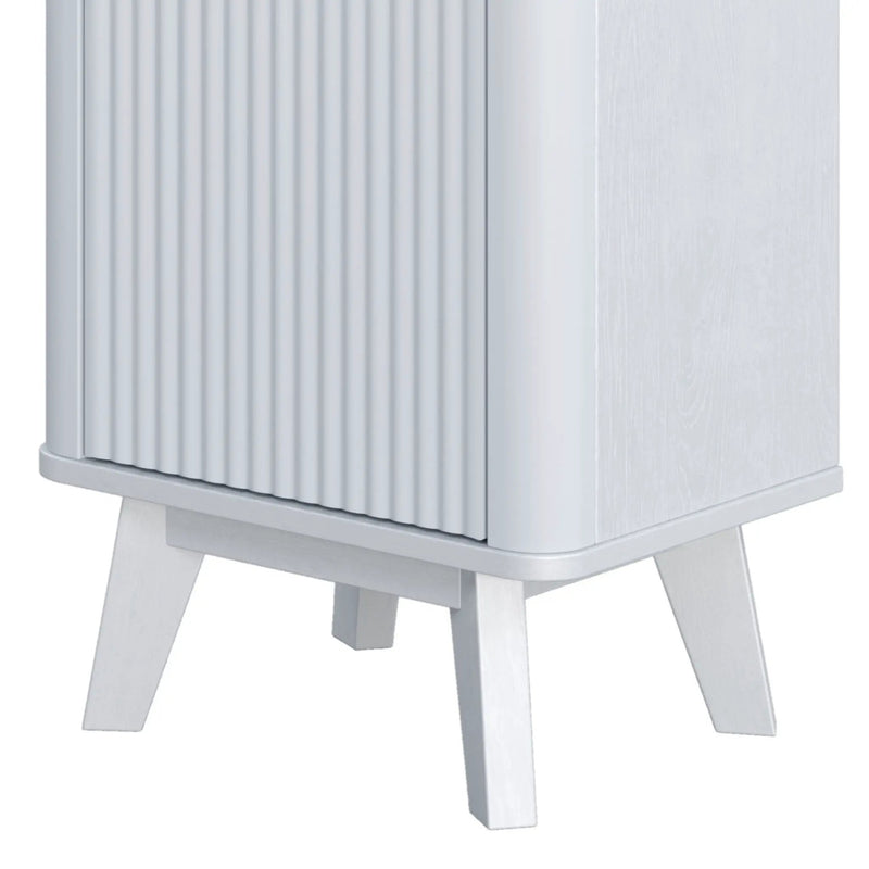 Tall Bathroom Storage Cabinet With Adjustable Shelves And 1 Drawer & Door by HouseOfZazla