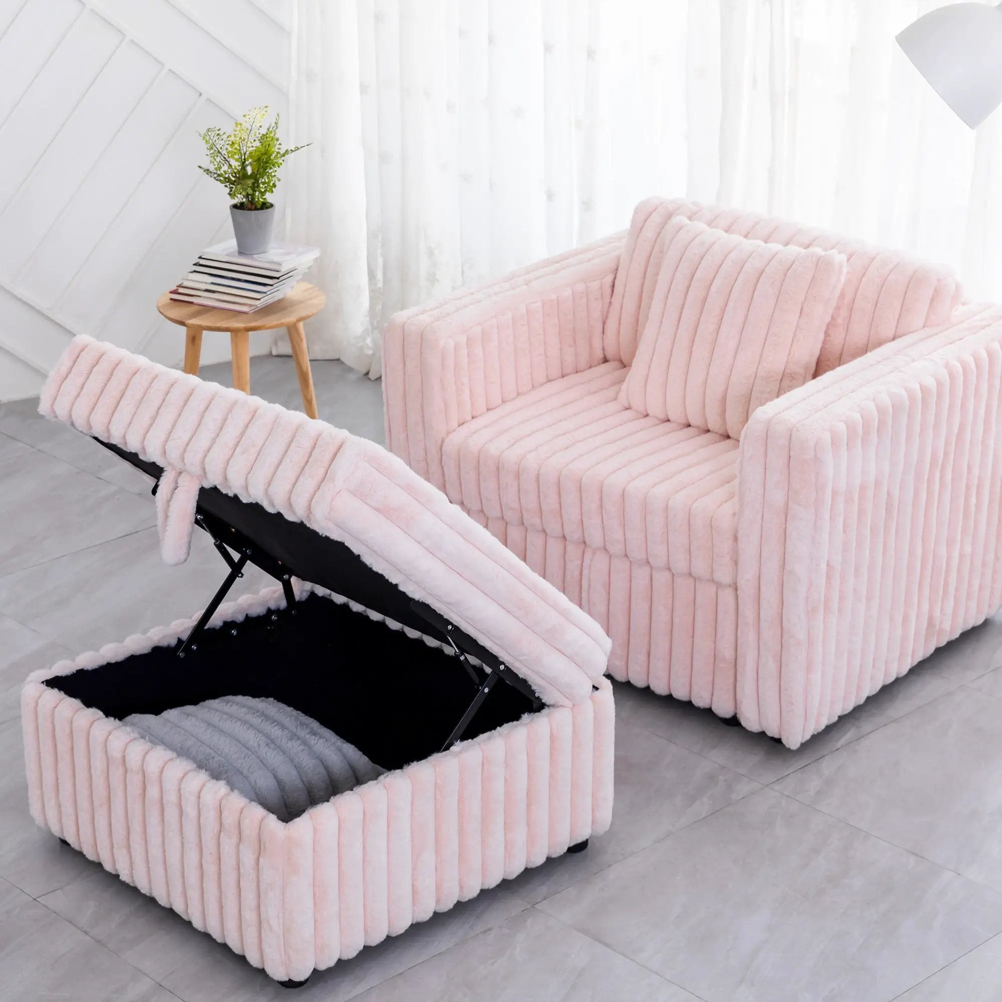 44.9" Soft Modular Sofa Single by HouseOfZazla