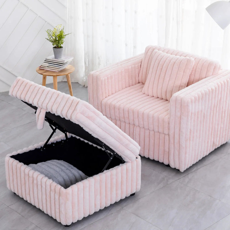 44.9" Soft Modular Sofa Single by HouseOfZazla