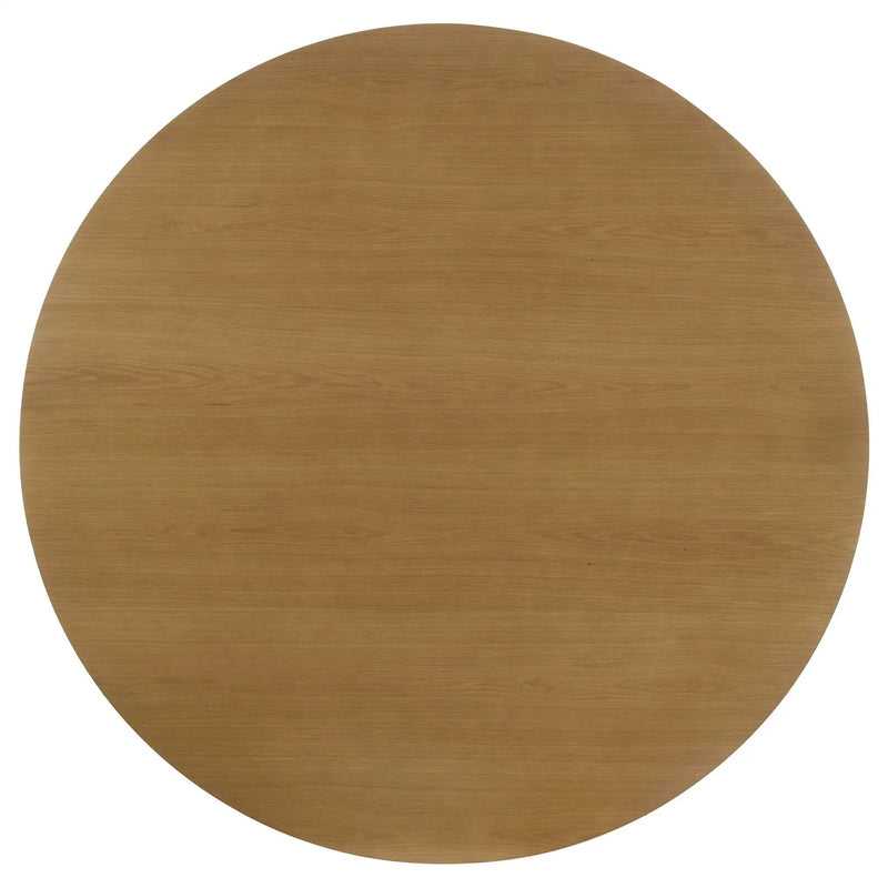 Hartville 5-piece Round Dining Table Set Natural Light Brown by Unique Piece Furniture