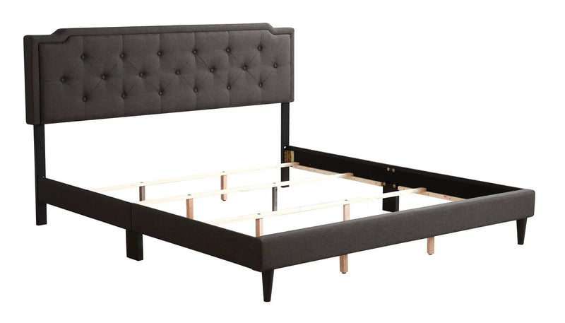 Button Tufted Bed Charming For Cozy Spaces by Unique Piece Furniture