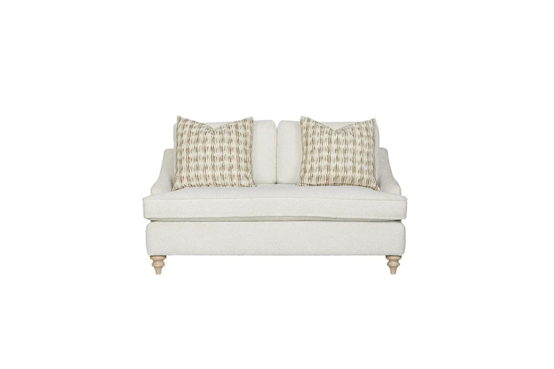 Loveseat Reversable Cushion With 2 Pillows - Off White by Unique Piece Furniture