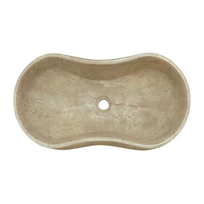 Bathroom Vessel Sink With Wavy Design by HouseOfZazla