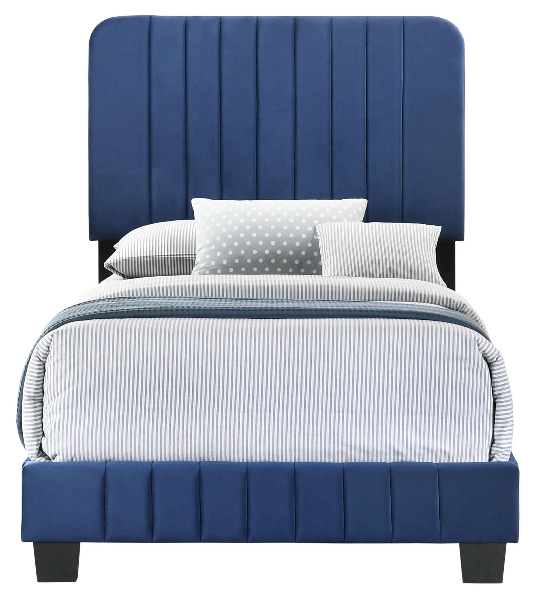 Channel Tufted Bed by Unique Piece Furniture