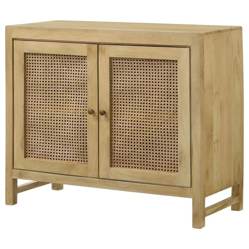 Henley - 2 Door Accent Cabinet - Natural by HouseOfZazla