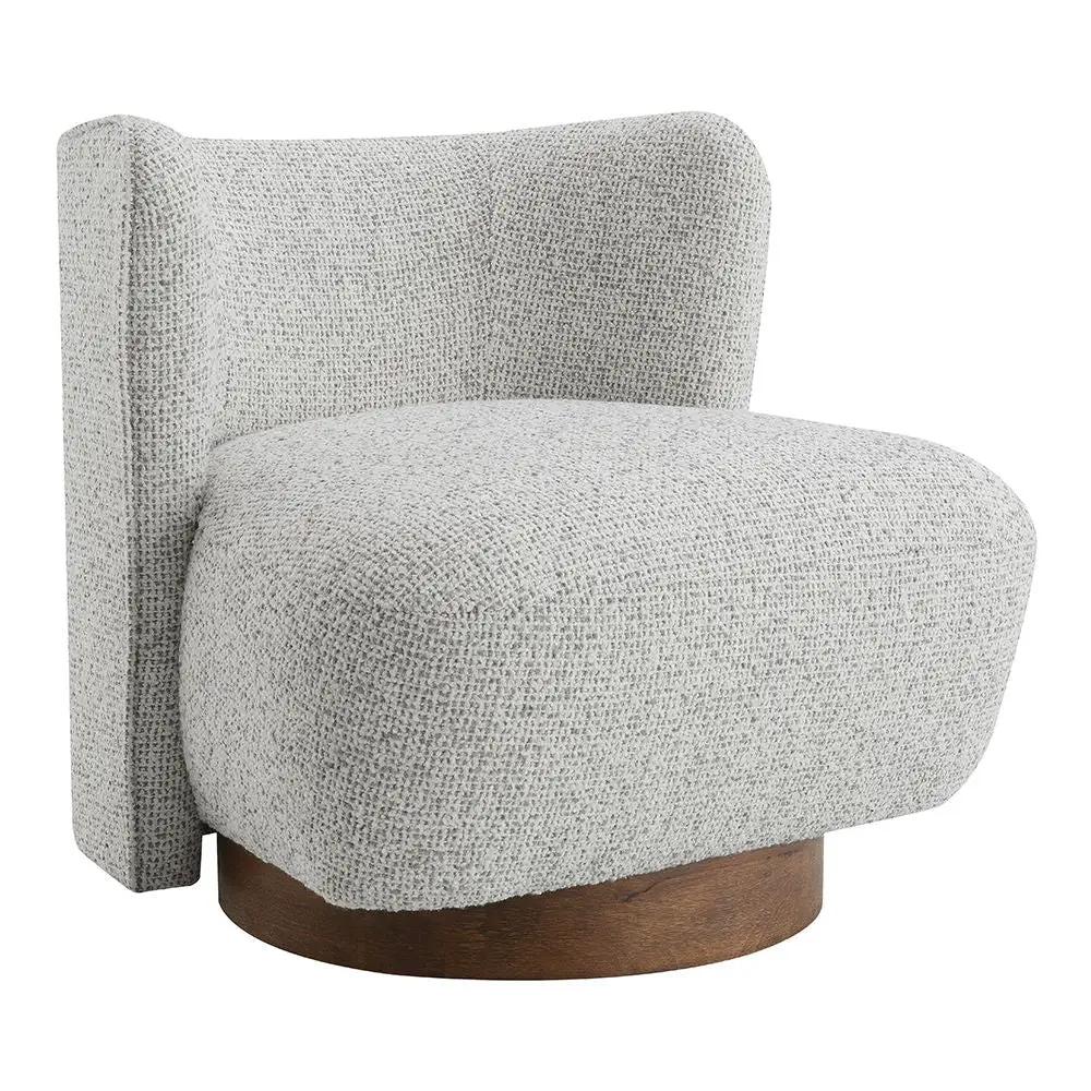 Lisa - Accent Chair - Gray Tweed by Unique Piece Furniture