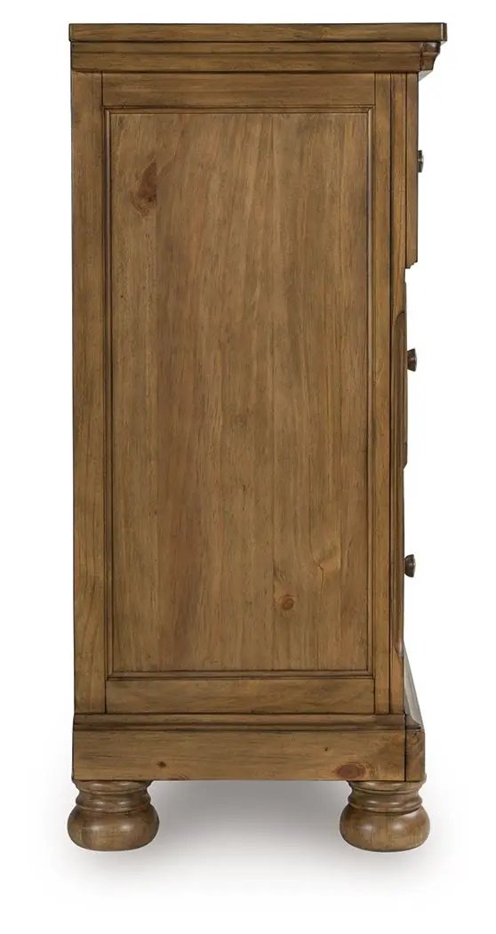 Feddinger - Dresser - Medium Brown by Unique Piece Furniture