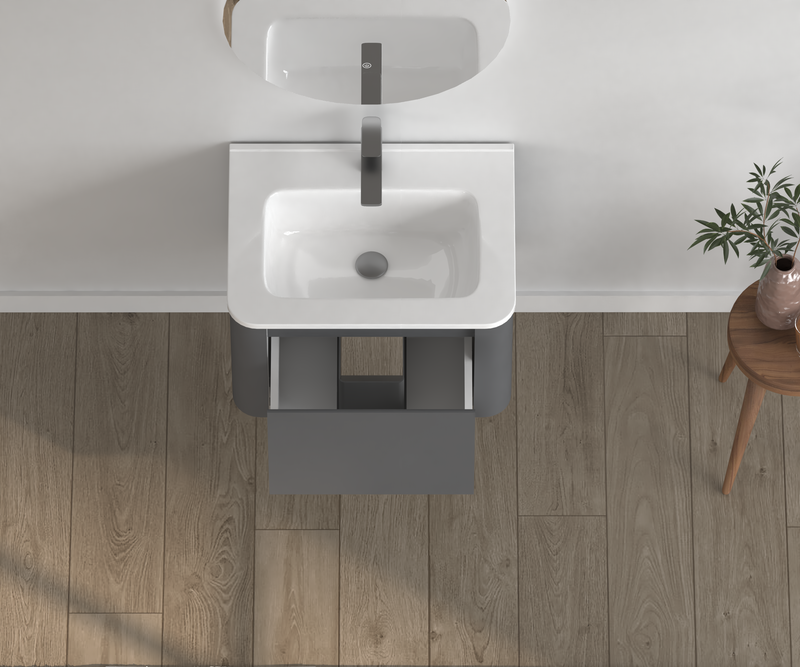 24" Wall-Mounted Bathroom Vanity by HouseOfZazla