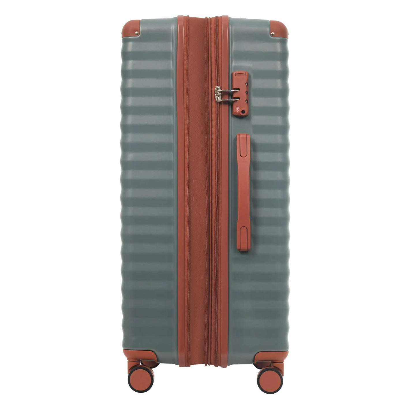 Deluxe 5-Piece Hard-Side Luggage Set with USB and TSA Locks by HouseOfZazla